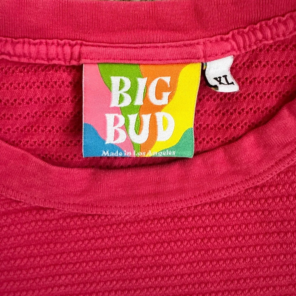 Big Bud Press Pink Short Sleeve Tee Size Xl - Picture 4 of 5